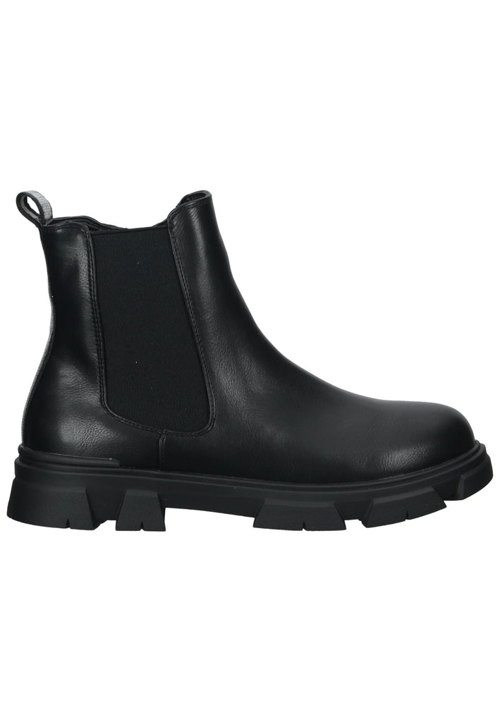 Bullboxer Stiefelette Lederimitat Schwarz
