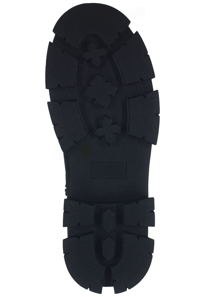 Bullboxer Stiefelette Lederimitat Schwarz