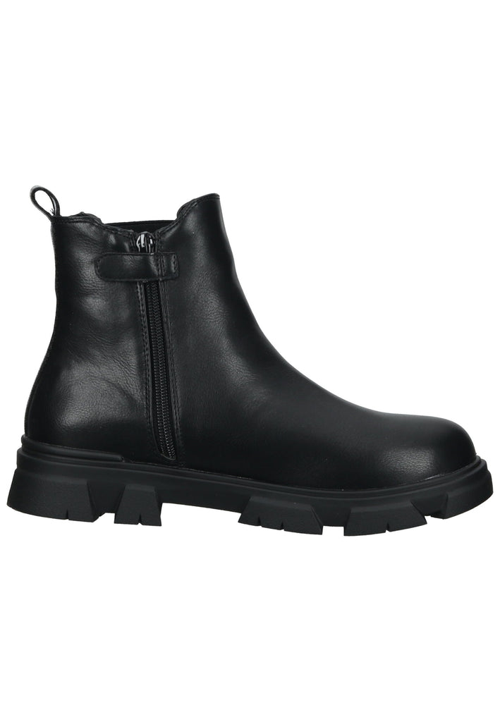 Bullboxer Stiefelette Lederimitat Schwarz