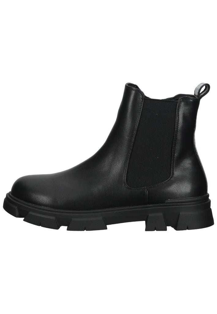 Bullboxer Stiefelette Lederimitat Schwarz