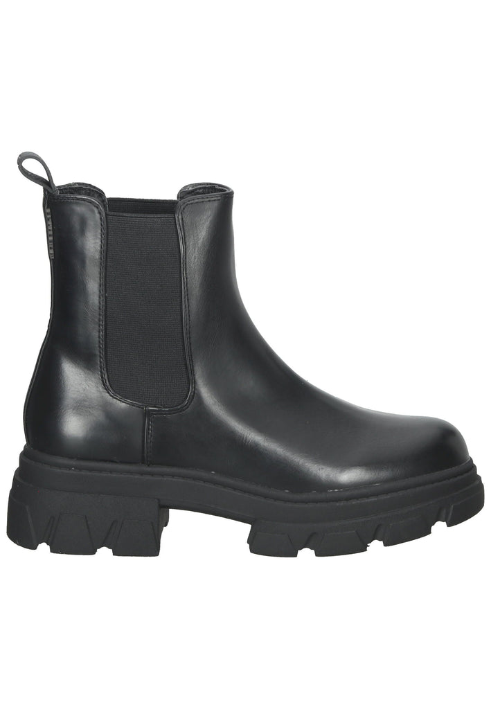 Bullboxer Stiefelette Lederimitat Schwarz