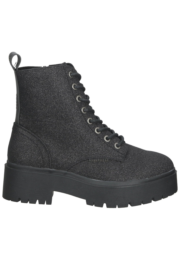 Bullboxer Stiefelette Lederimitat Schwarz