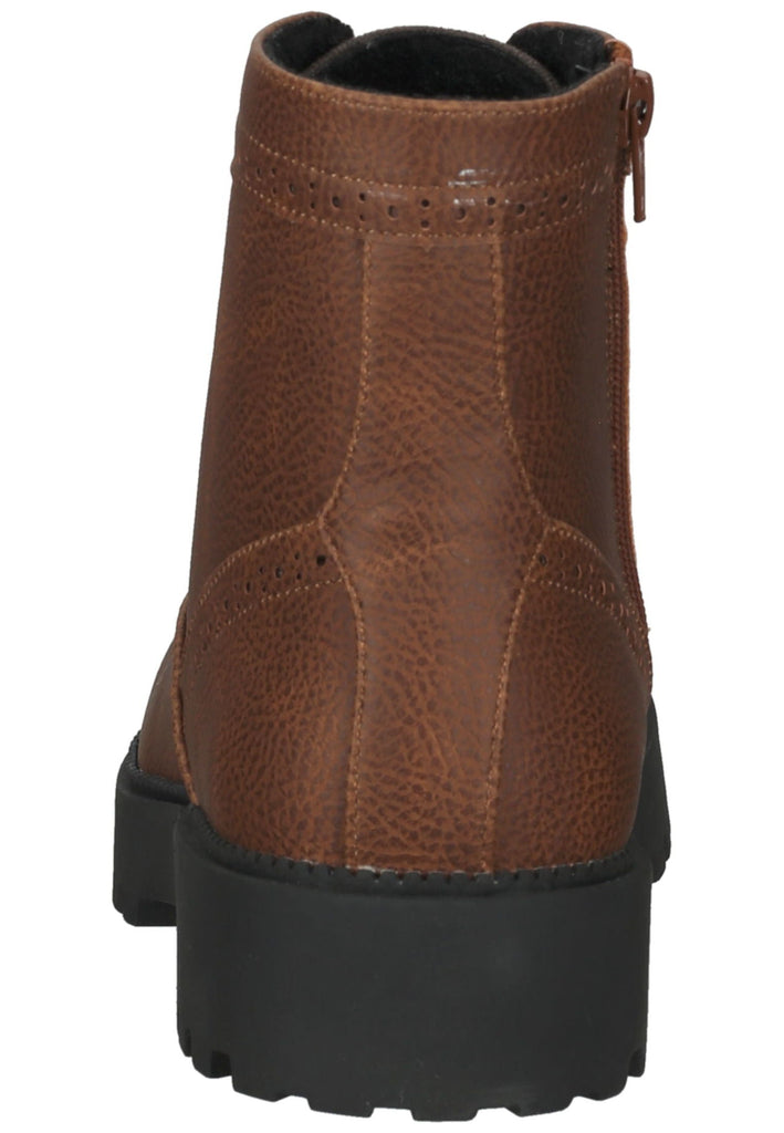 Bullboxer Stiefelette Lederimitat/Textil Cognac