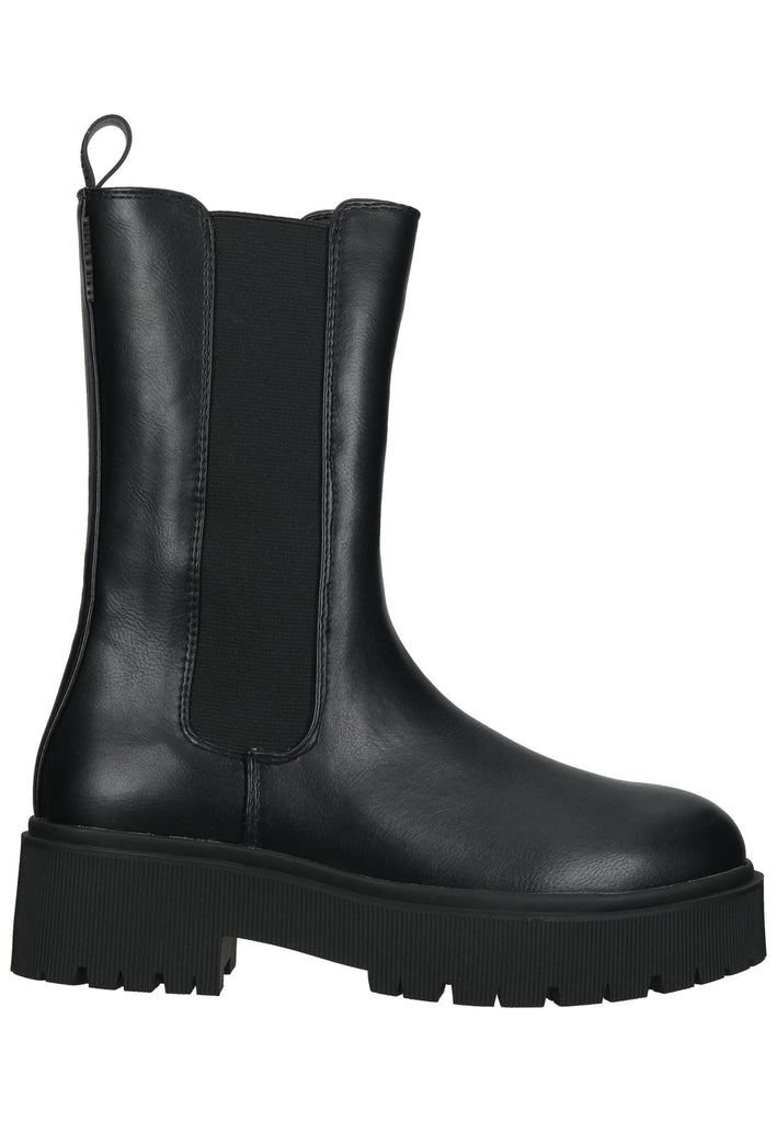 Bullboxer Stiefelette Lederimitat/Textil Schwarz