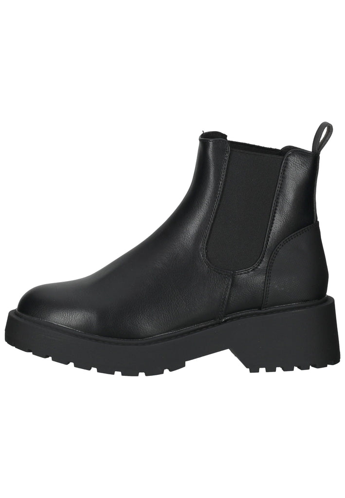 Bullboxer Stiefelette Lederimitat/Textil Schwarz
