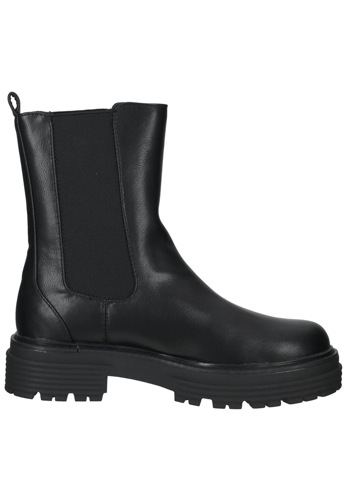 Bullboxer Stiefelette Lederimitat/Textil Schwarz