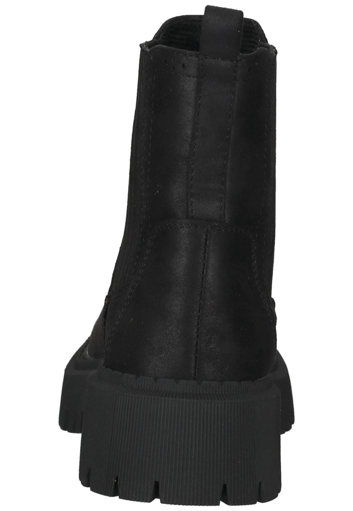 Bullboxer Stiefelette Lederimitat/Textil Schwarz