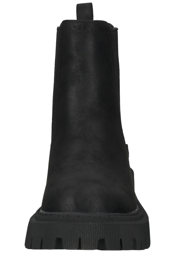 Bullboxer Stiefelette Lederimitat/Textil Schwarz