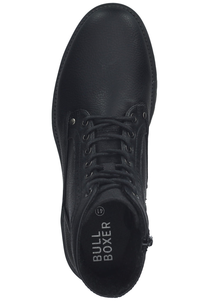 Bullboxer Stiefelette Lederimitat/Textil Schwarz