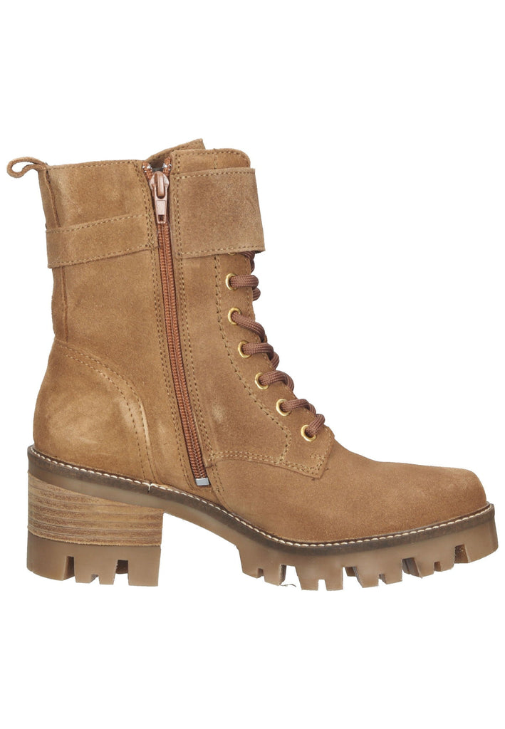 Bullboxer Stiefelette Veloursleder Cognac