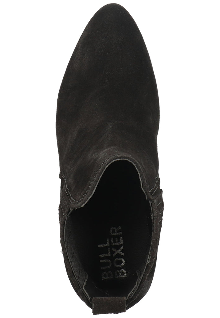 Bullboxer Stiefelette Veloursleder Schwarz