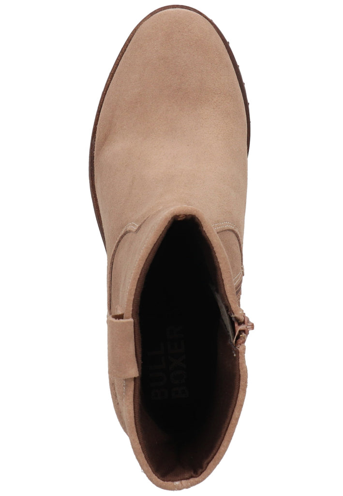 Bullboxer Stiefelette Veloursleder Taupe