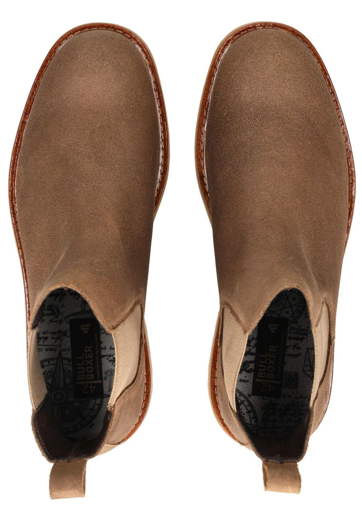 Bullboxer Stiefelette Veloursleder/Textil Camel