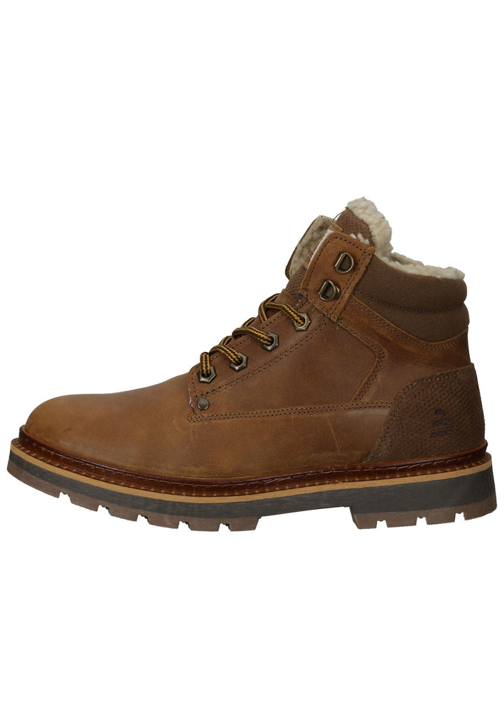 Stiefeletten Bullboxer Stiefelette Glattleder Braun