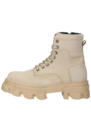 Stiefeletten Bullboxer Stiefelette Leder Beige
