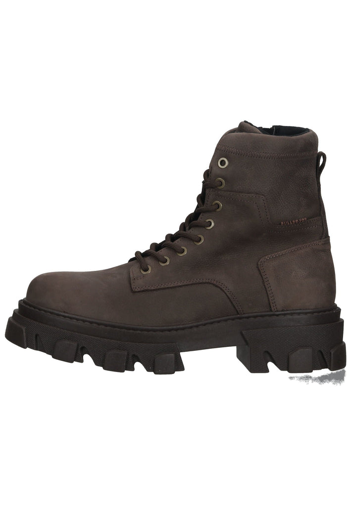 Stiefeletten Bullboxer Stiefelette Leder Dunkelbraun