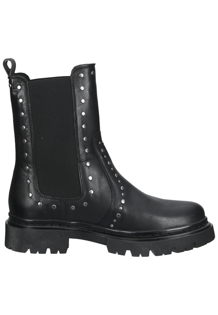 Stiefeletten Bullboxer Stiefelette Leder/Textil Black