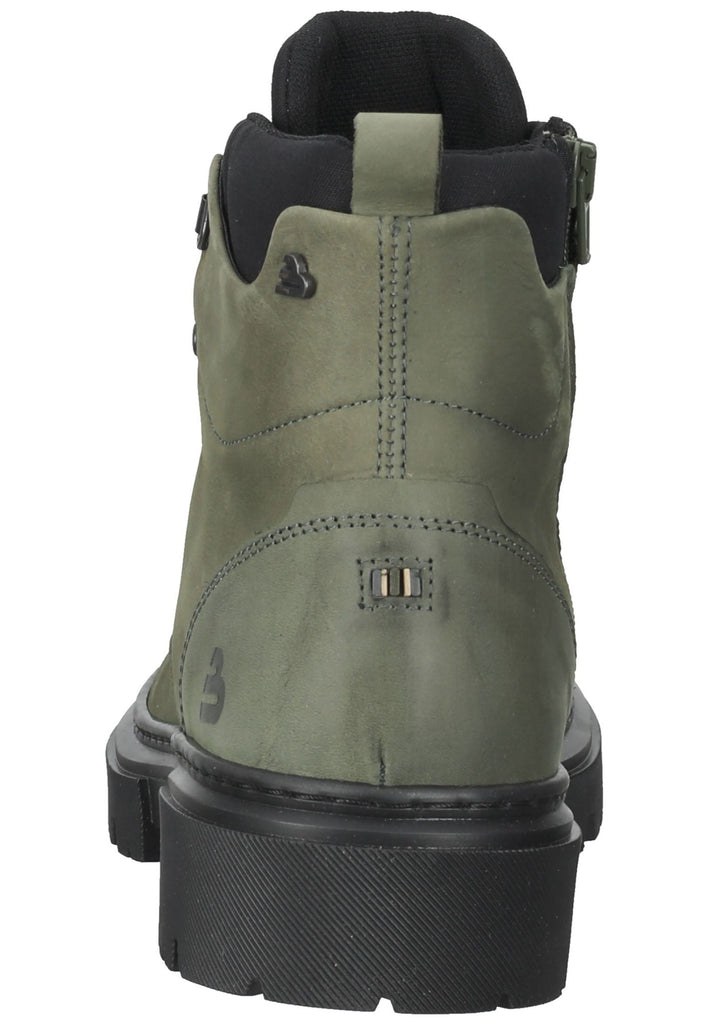 Stiefeletten Bullboxer Stiefelette Leder/Textil Grün
