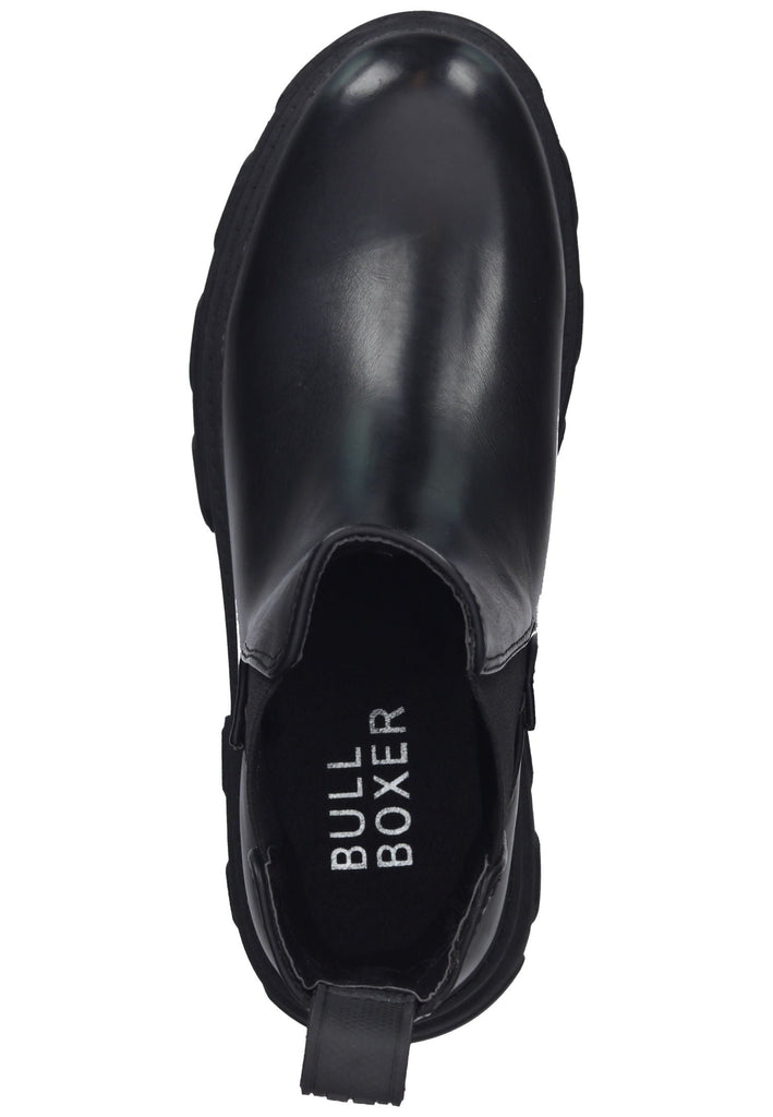 Stiefeletten Bullboxer Stiefelette Lederimitat Schwarz