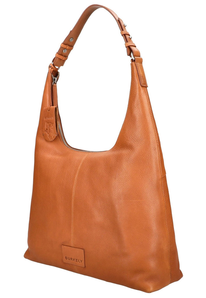 BURKELY Taschen Glattleder Cognac