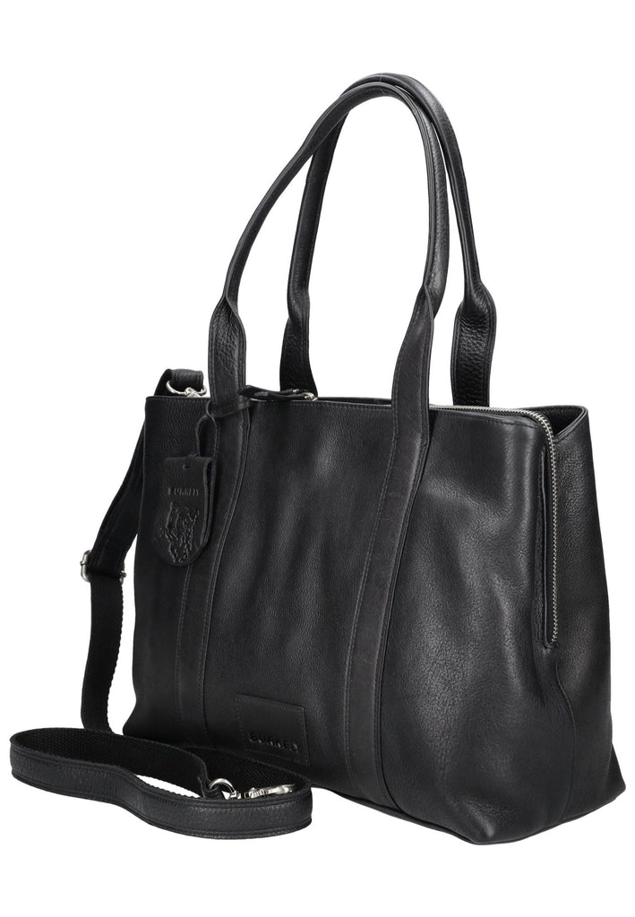 BURKELY Taschen Glattleder Schwarz