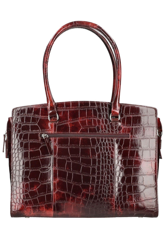 BURKELY Taschen Leder Burgundy
