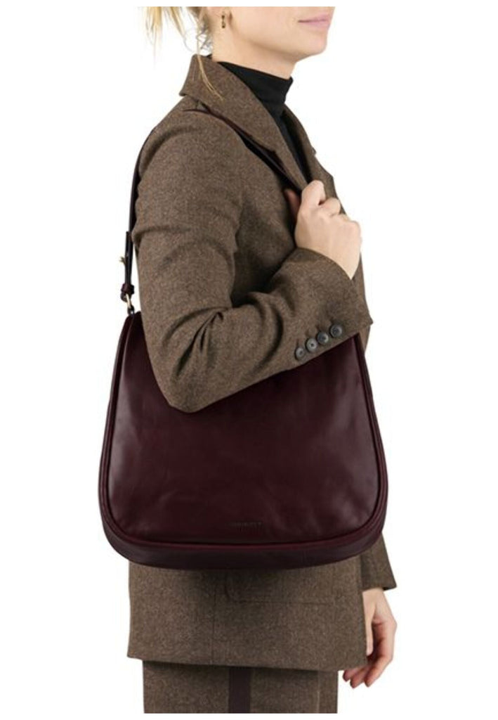 BURKELY Taschen Leder Cherry