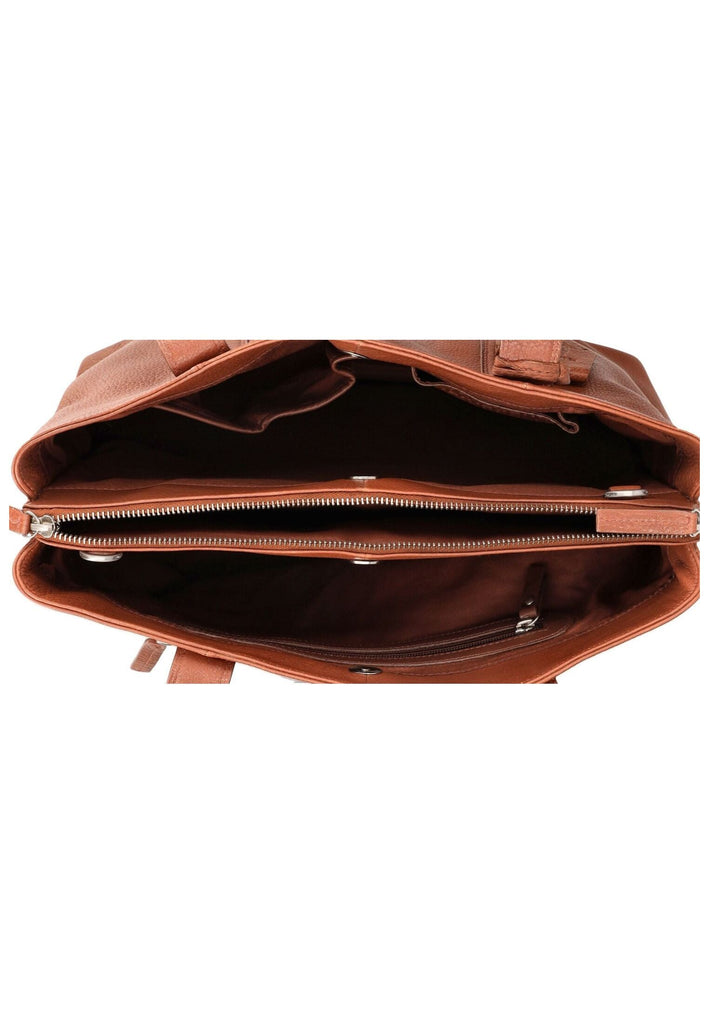 BURKELY Taschen Leder Chestnut