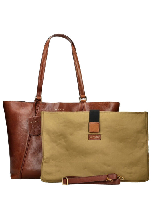 BURKELY Taschen Leder Chestnut