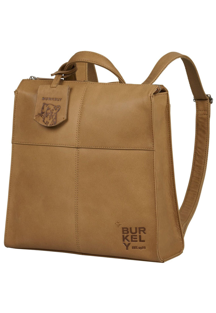 BURKELY Taschen Leder Cognac