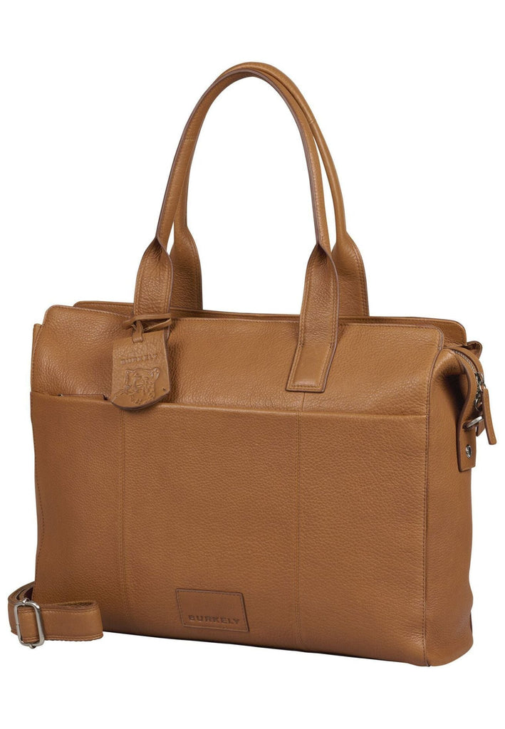 BURKELY Taschen Leder Cognac