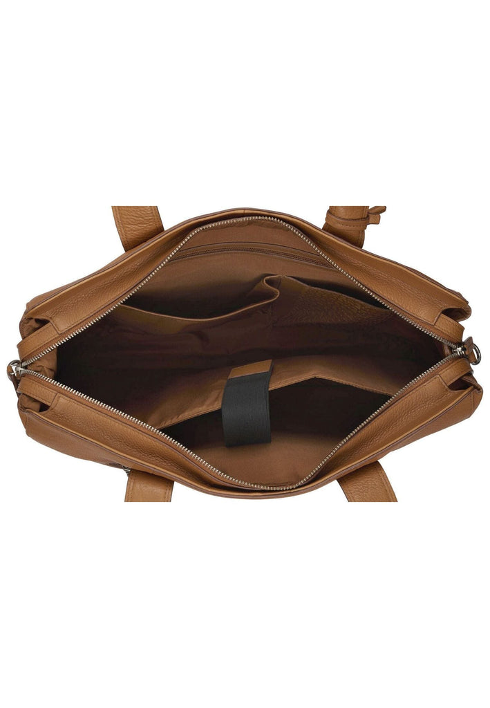 BURKELY Taschen Leder Cognac