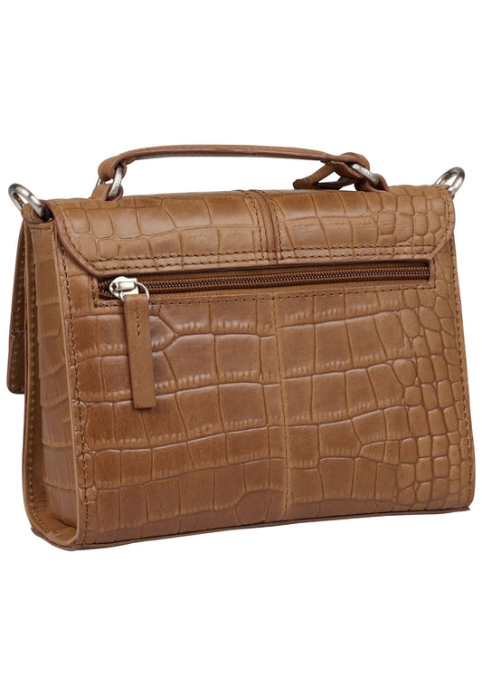 BURKELY Taschen Leder Cognac