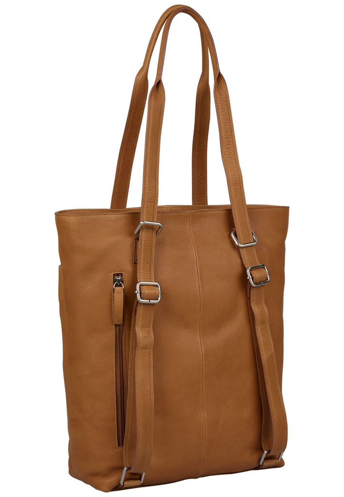 BURKELY Taschen Leder Cognac