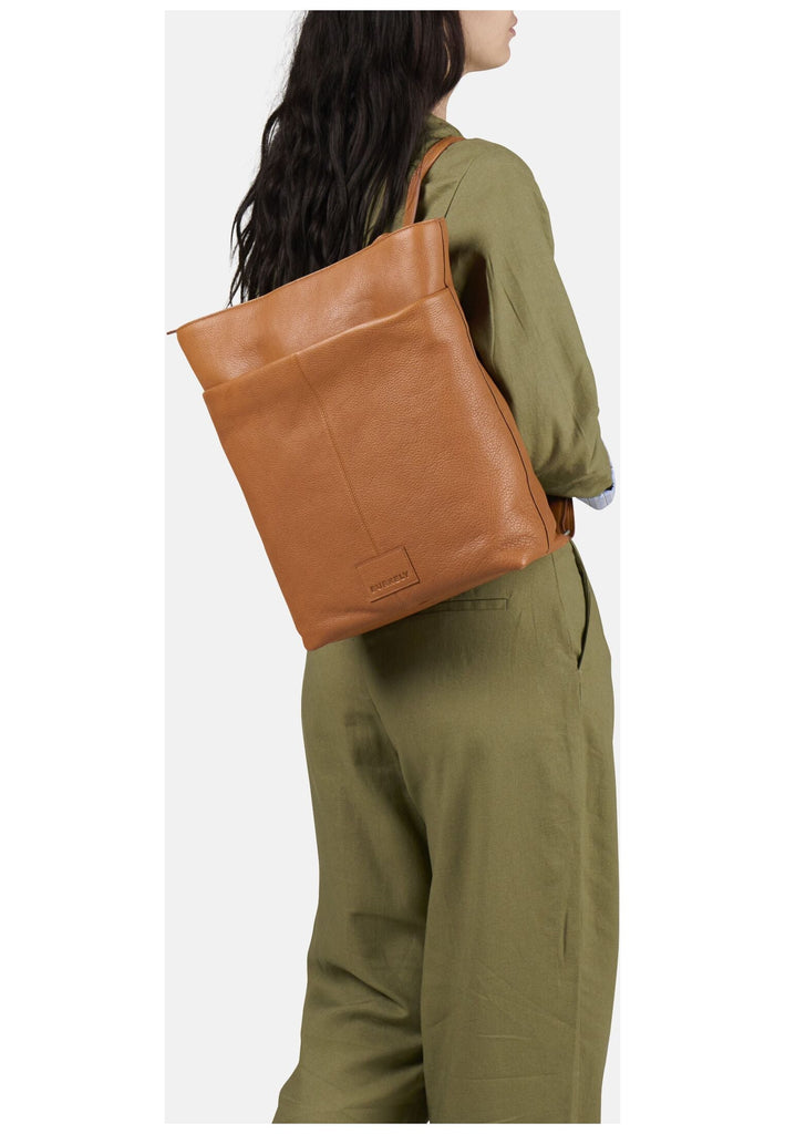BURKELY Taschen Leder Cognac