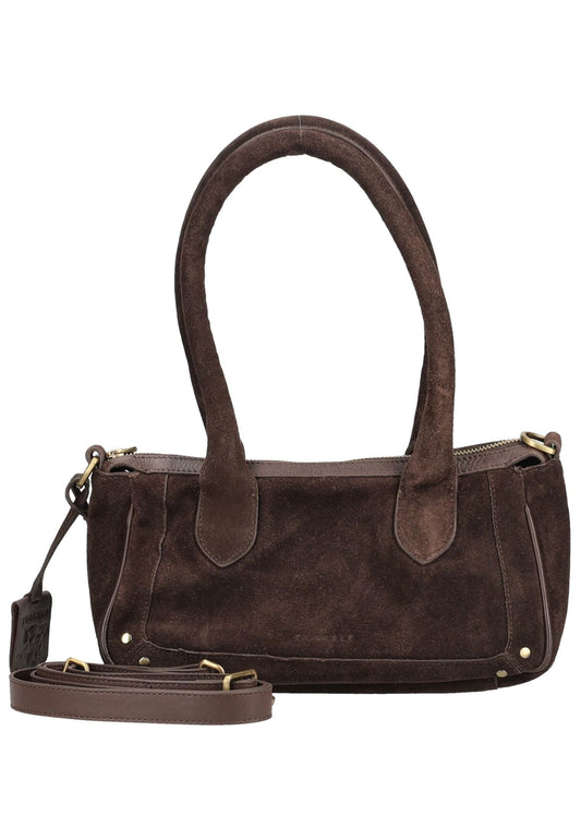 BURKELY Taschen Leder Dunkelbraun