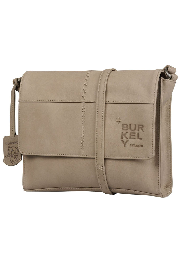 BURKELY Taschen Leder Grau