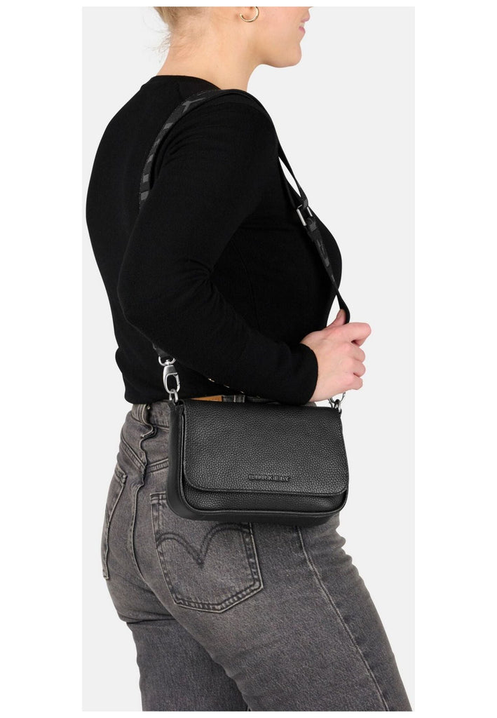 BURKELY Taschen Leder Schwarz