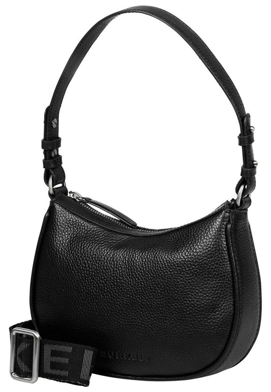 BURKELY Taschen Leder Schwarz