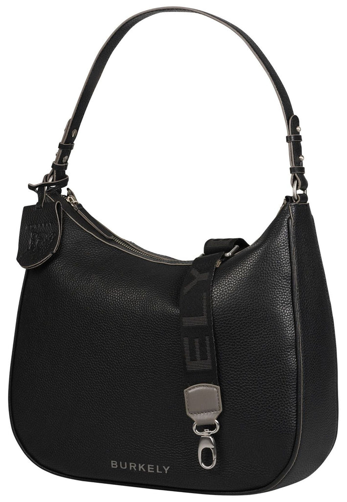 BURKELY Taschen Leder Schwarz