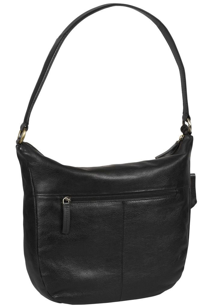 BURKELY Taschen Leder Schwarz