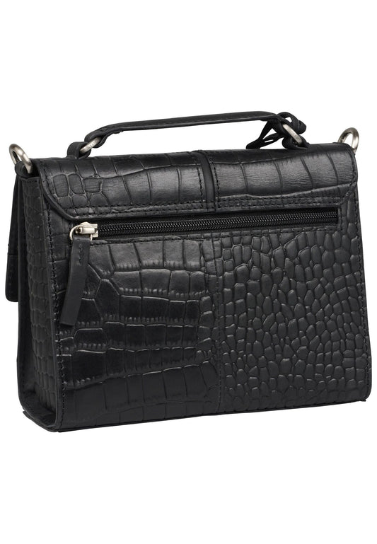 BURKELY Taschen Leder Schwarz
