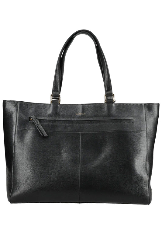 BURKELY Taschen Leder Schwarz