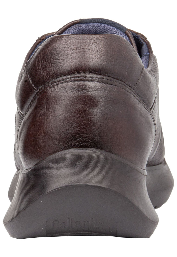 CallagHan Halbschuhe Leder Dunkelbraun