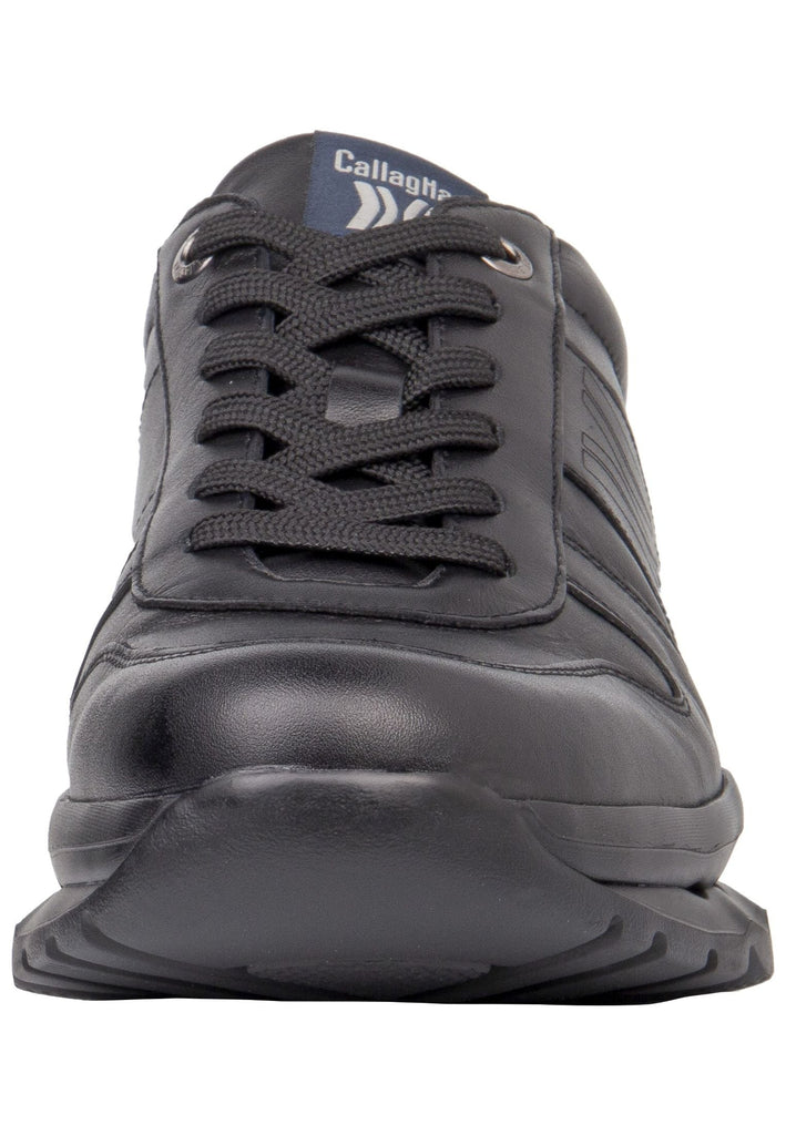 CallagHan Sneaker Leder Schwarz