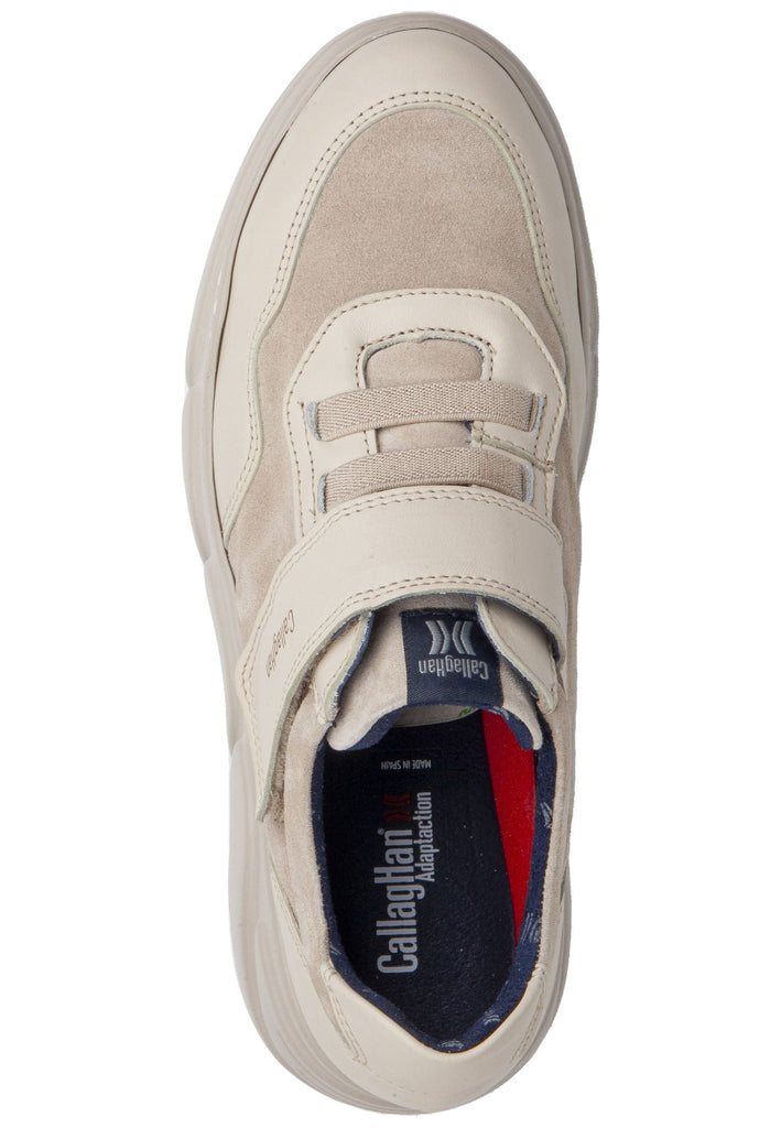 CallagHan Sneaker Leder/Textil Beige