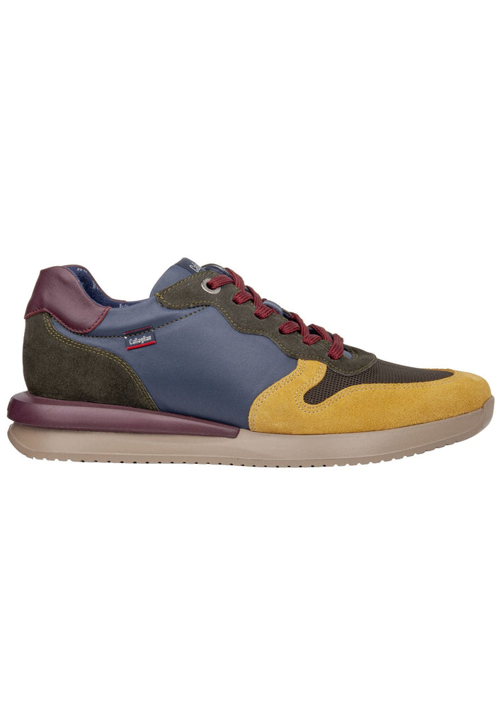 CallagHan Sneaker Leder/Textil Bordeaux