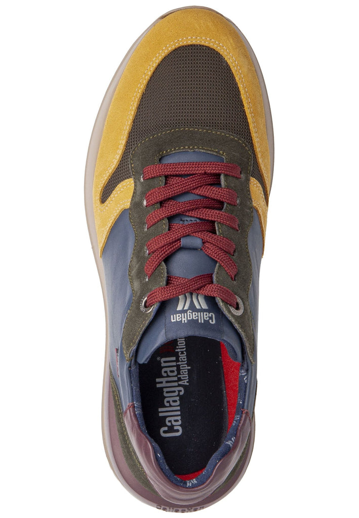 CallagHan Sneaker Leder/Textil Bordeaux