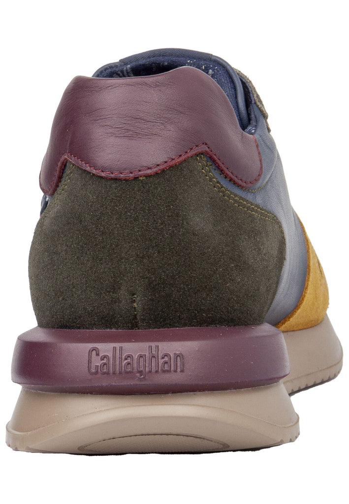 CallagHan Sneaker Leder/Textil Bordeaux