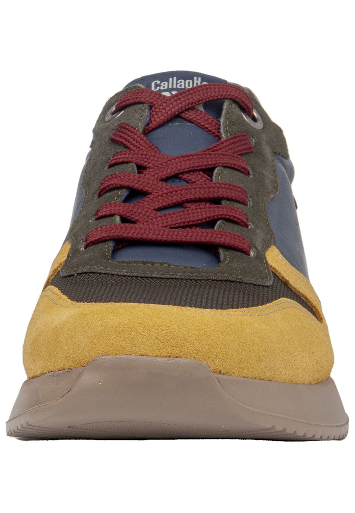 CallagHan Sneaker Leder/Textil Bordeaux